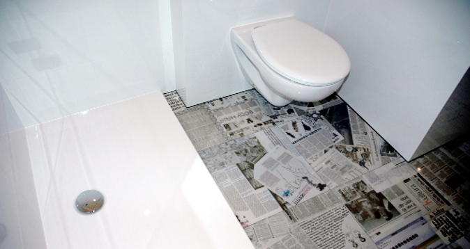 Aranżacja wnętrza małej łazienki autorstwa architektów wnętrz z biura architektonicznego amawa widok 01